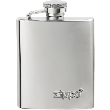 Zippo 2024 Zippo High Polish Chrome Flask ZIP-122228